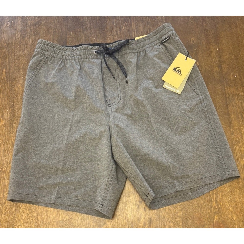 Quiksilver Taxer Drawstring Amphibian Shorts Black Medium